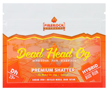 Firerock Extracts Deadhead OG Shatter
