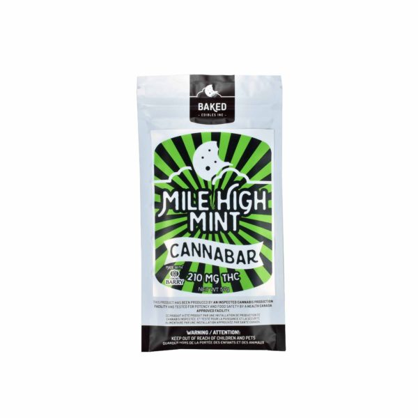 mile high mint cannnabr, cannabar, baked edibles