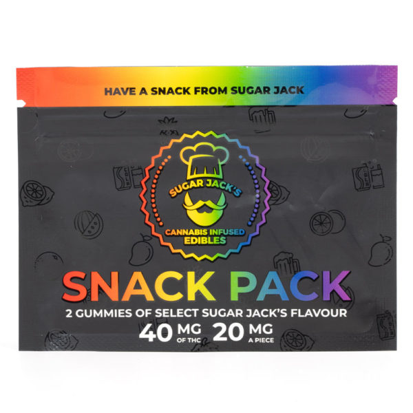 Sugar Jack's 40mg THC Snack Pack