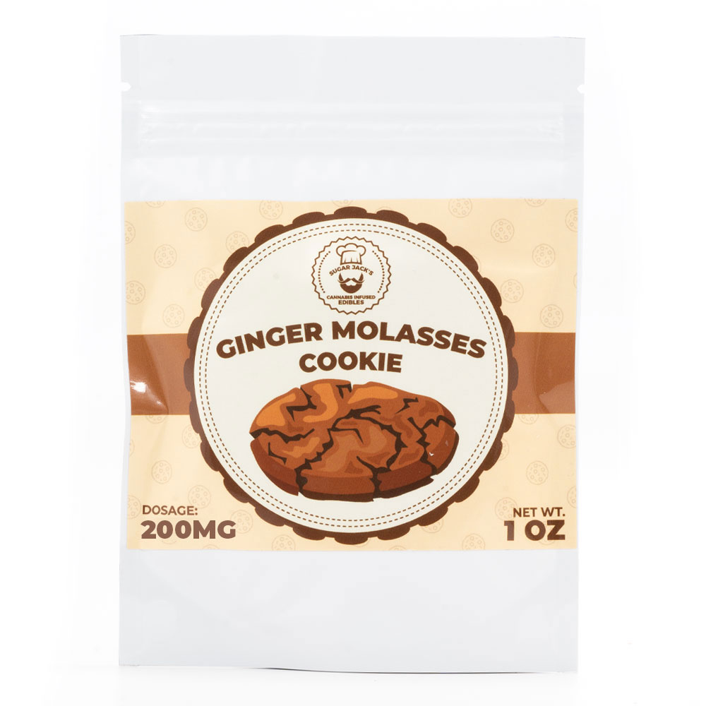 200mg Ginger Molasses Cookie