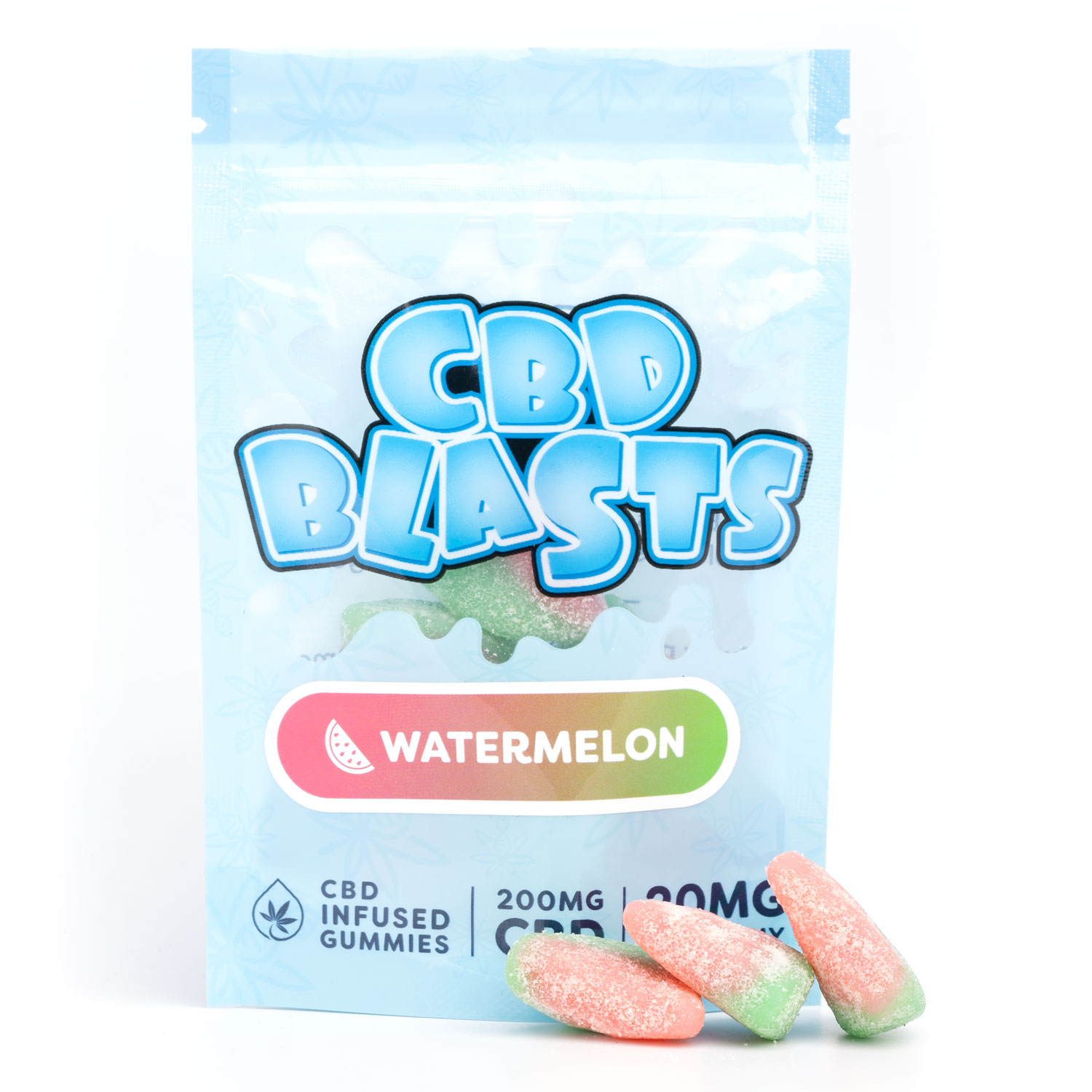 watermelon cbd blasts gummies