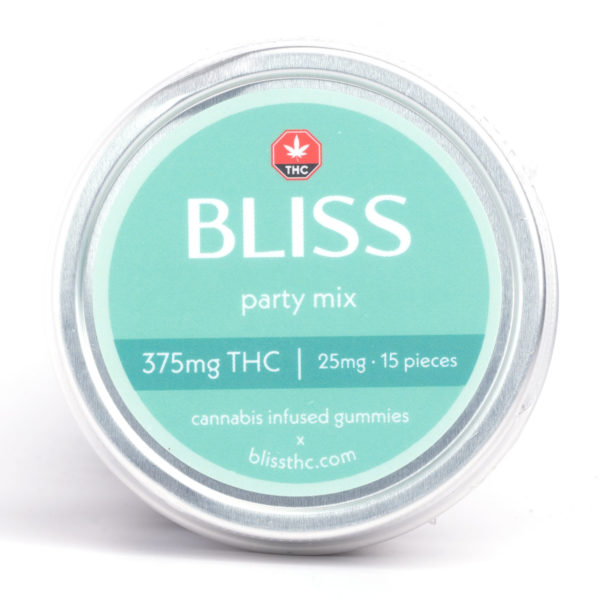 Party Mix 375mg THC Gummies