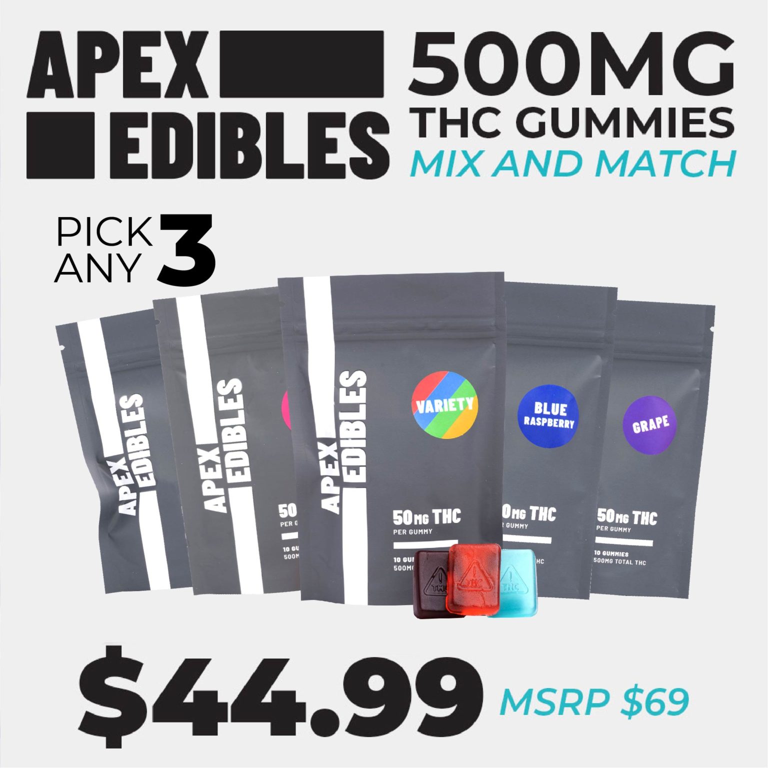 Apex Edibles Mix & Match