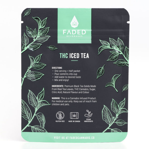 Faded Cannabis Co. 100mg THC Iced Tea