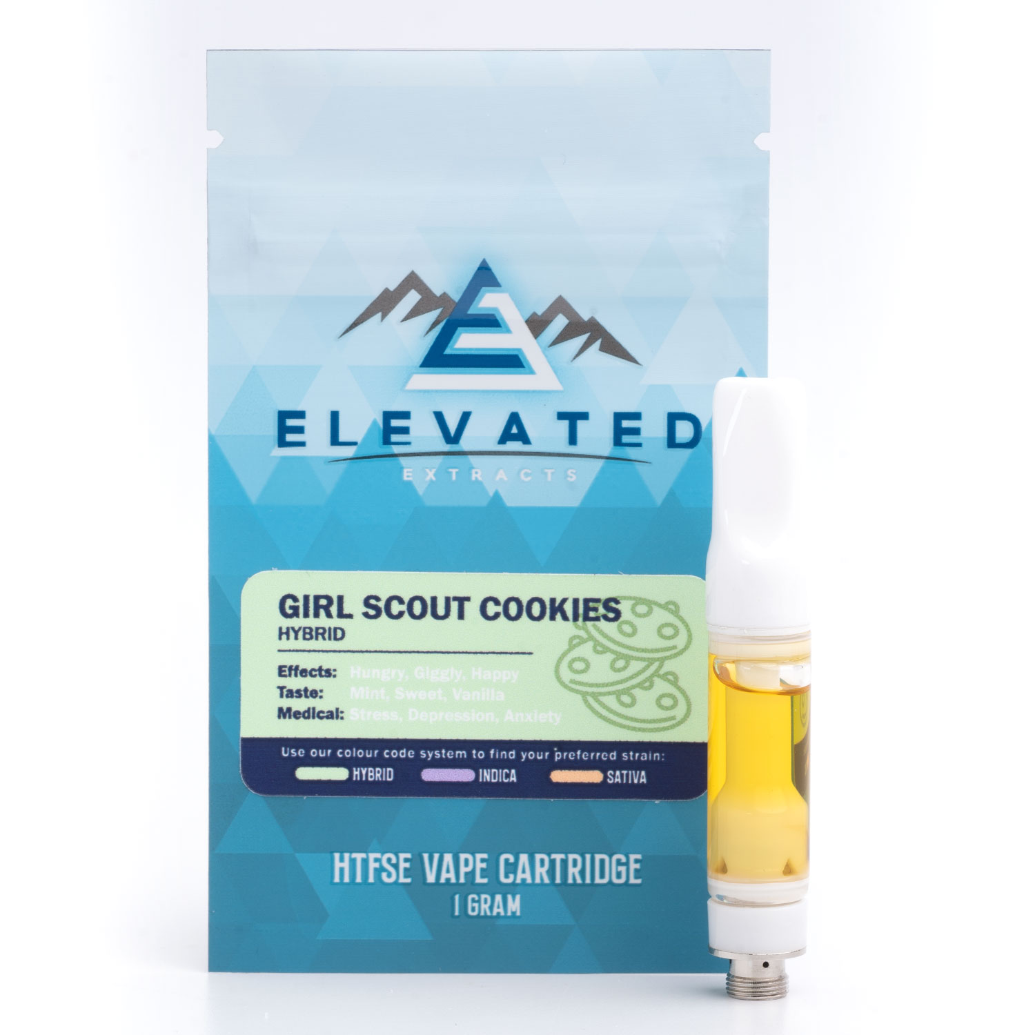 Elevated Extracts 1g Vape Cartridges