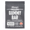 1000mg THC Indica Gummy Bar