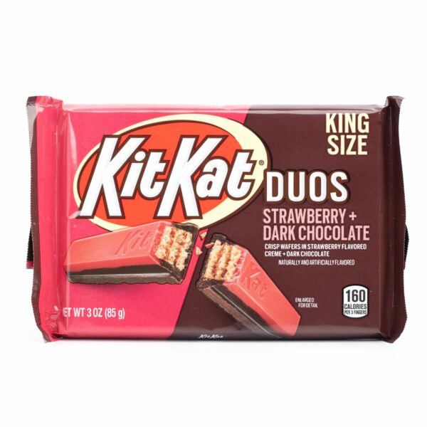 Kit-Kat Strawberry Dark Chocolate Duos King Size