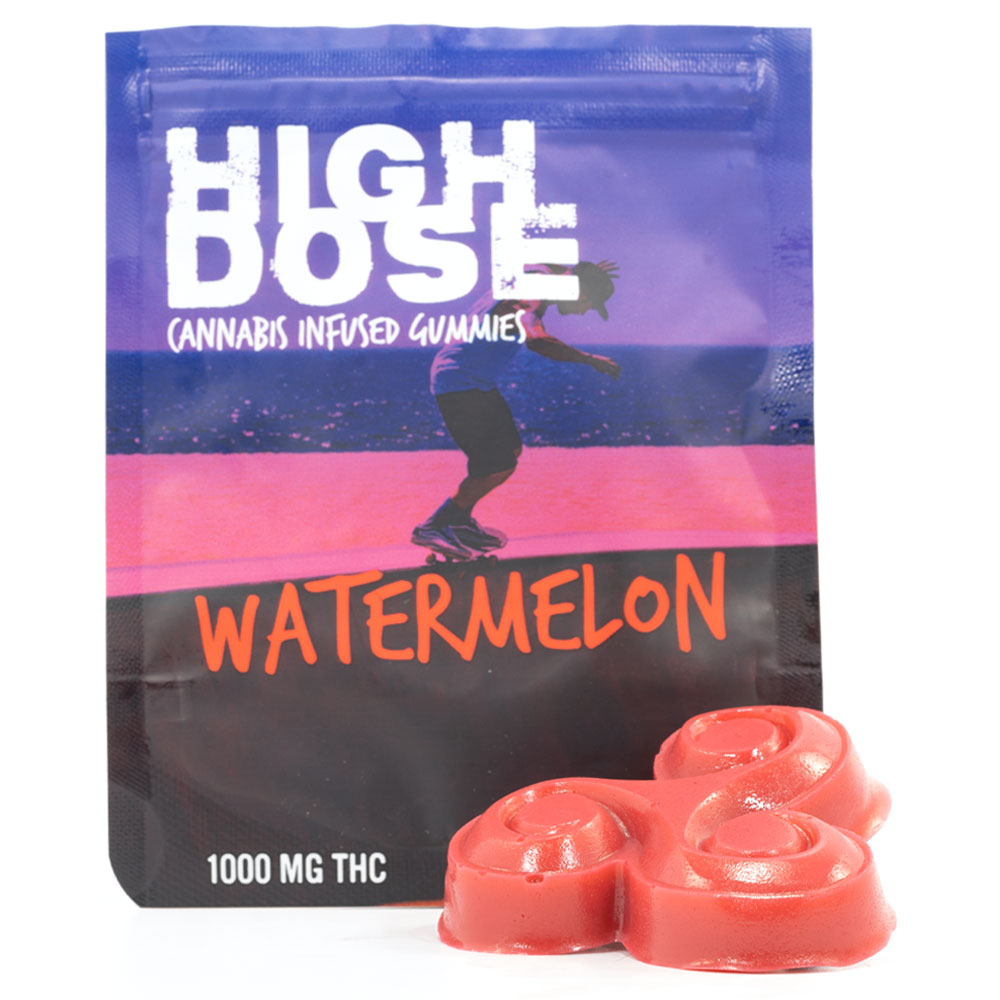 High Dose 1000mg THC Gummies