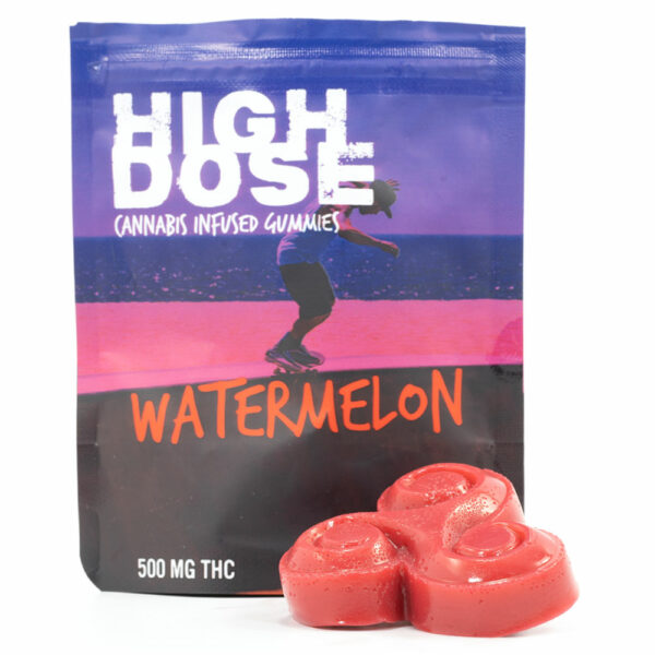 High Dose 500mg THC Gummies
