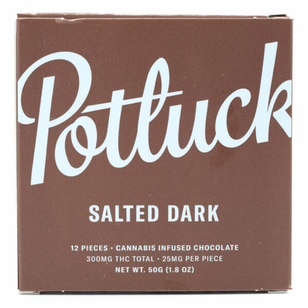 Potluck 300mg THC Chocolate Bars