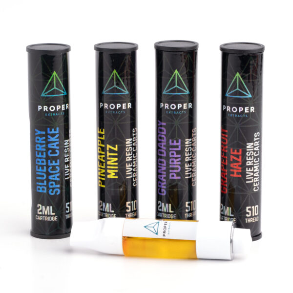 Proper Extracts 2g Live Resin Cartridges